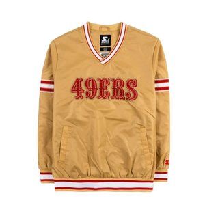 Starter San Francisco 49ers Renegade Pullover Windbreaker Jacket